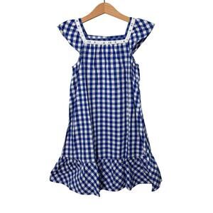 Beebay Blue Gingham Dress